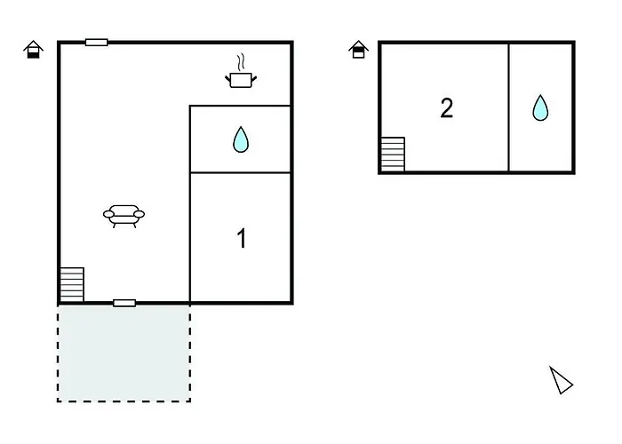 Charmant Appartement Apartamento Saint-Georges-de-Didonne